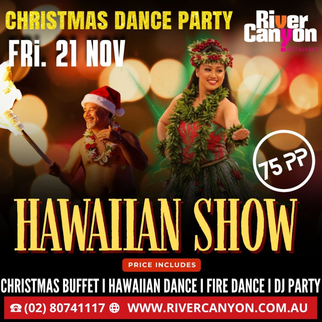 Hawaiian Christmas Dance Party
