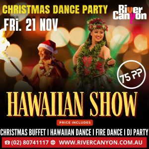 Hawaiian Christmas Dance Party
